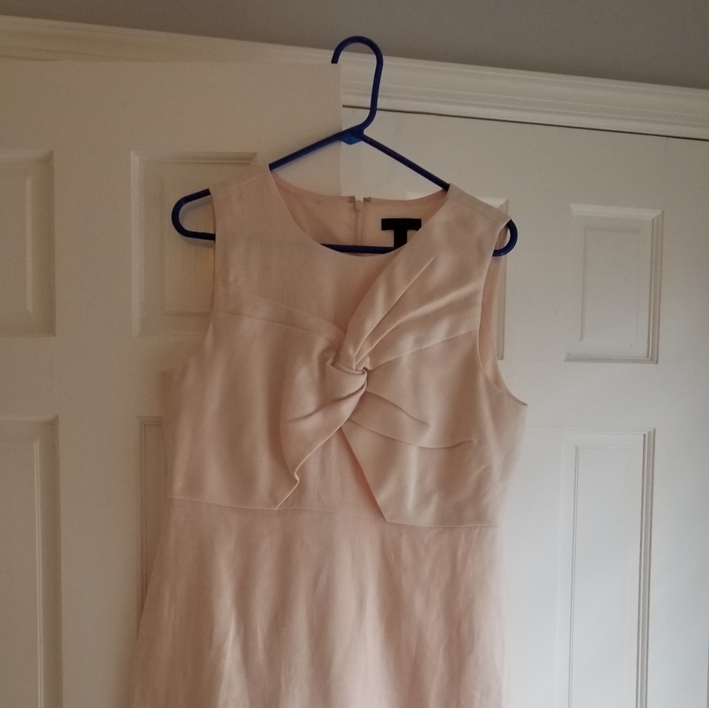 Jcrew midlength shift dress in irish linen
